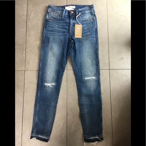 Madewell NWT Size 25 9” high rise skinny jeans